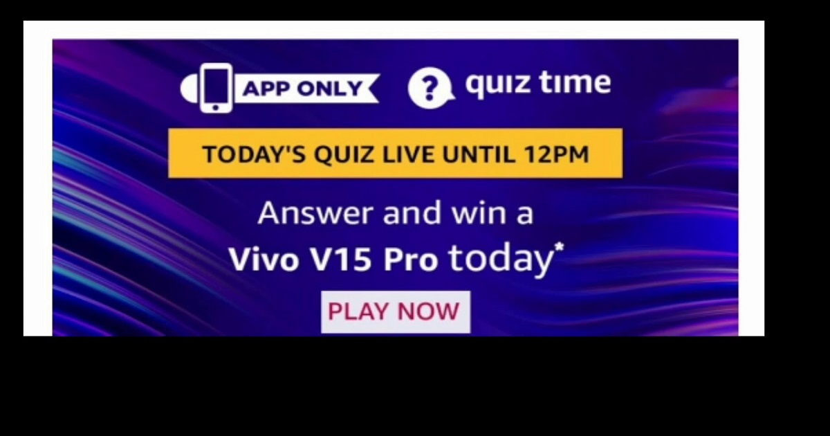 Amazon Daily Quiz