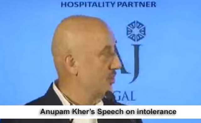 Anupam Kher speech