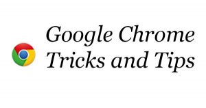 Chrome tricks
