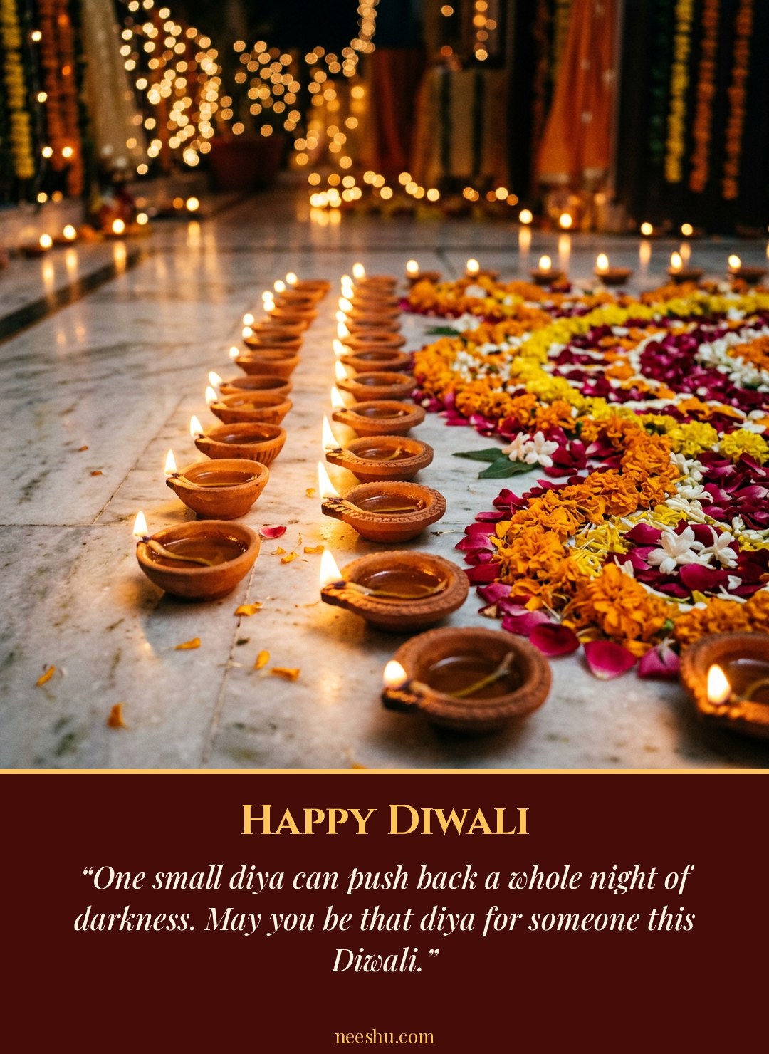 Happy Diwali 2026 WhatsApp card 1