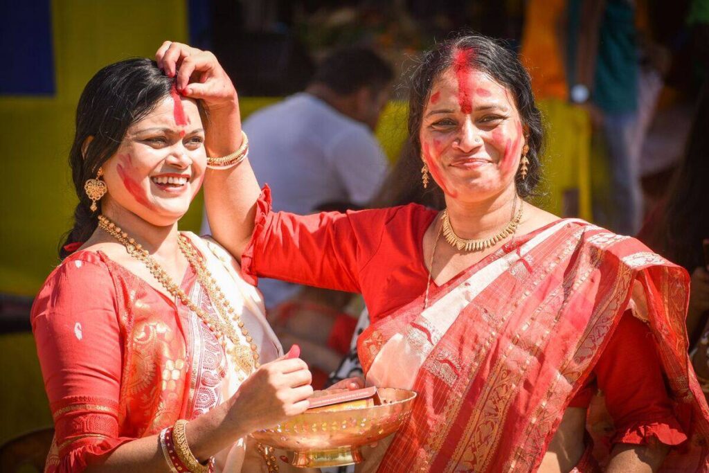 Sindoor Khela on Bijoya Dashami, Durga Puja 2026