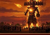 Happy Dussehra quote image for WhatsApp