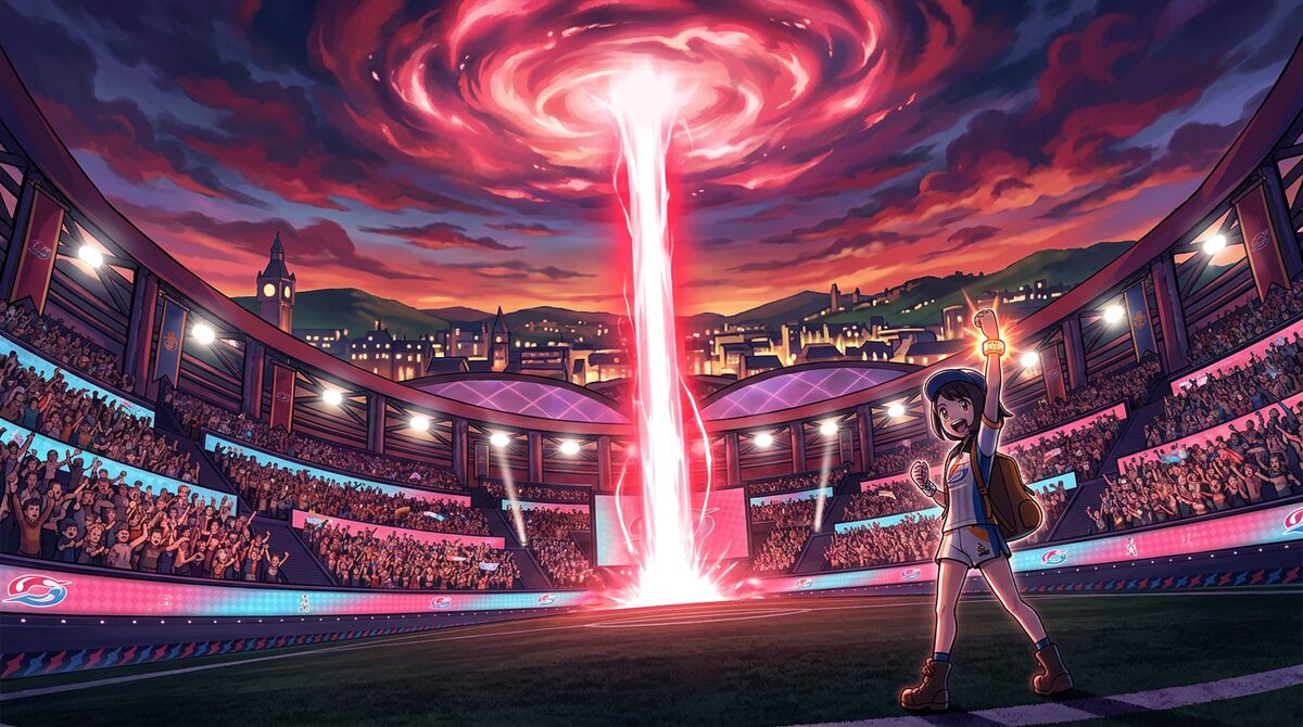 Galar stadium Power Spot with Dynamax energy